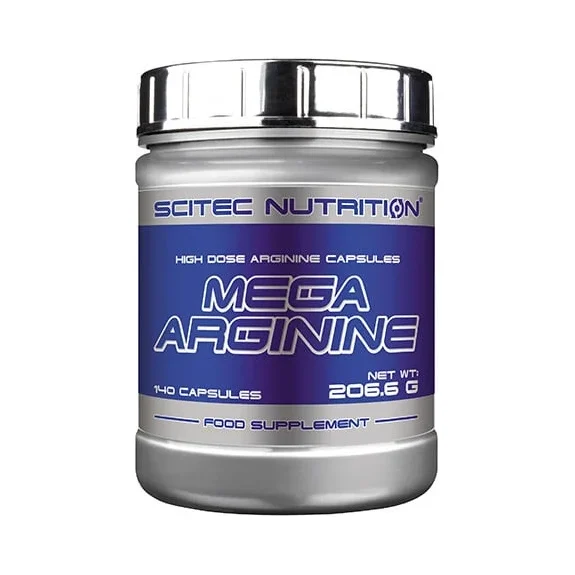 Mega Arginine 140 Caps. (120 дози) - Scitec