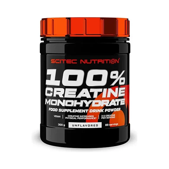 Creatine 100% Pure Monohydrate (20 дози) / 300g - Scitec