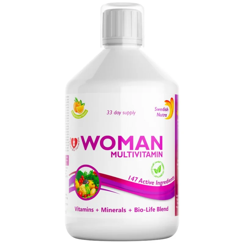 Woman Multivitamin | Vitamins + Minerals + Bio-Life Blend / 500 мл, 33 дози