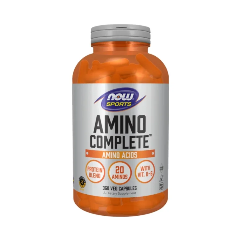 Amino Complete 850 mg (90 дози) / 360 капсули - NOW