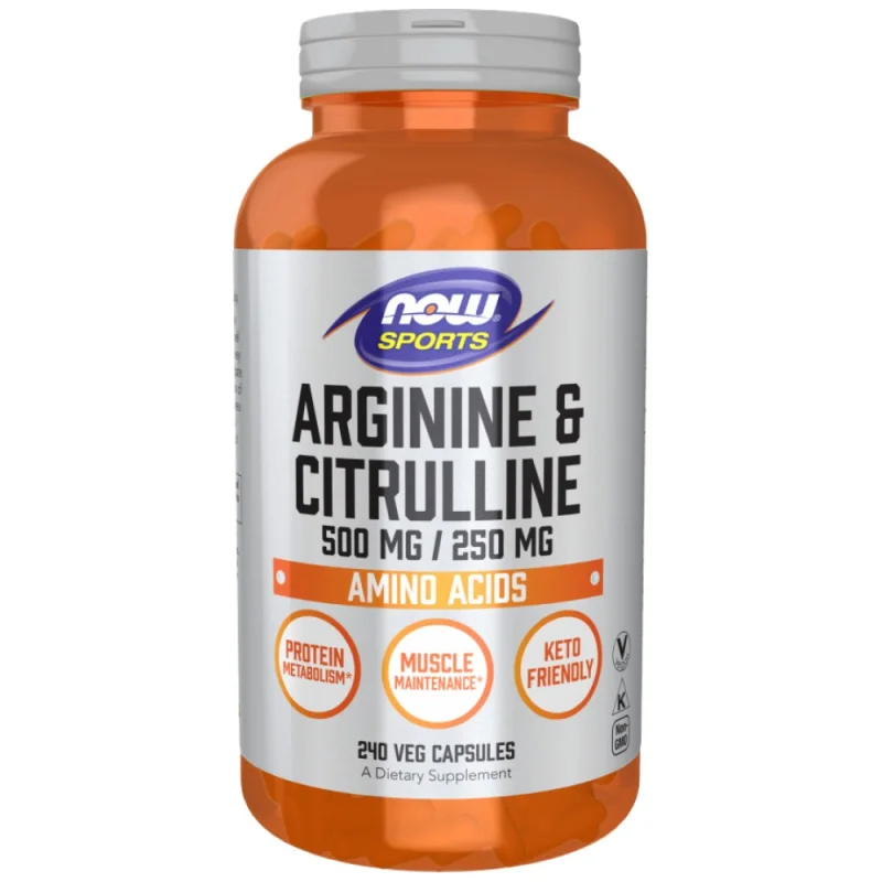 Arginine & Citrulline (240 дози) / 240 капсули