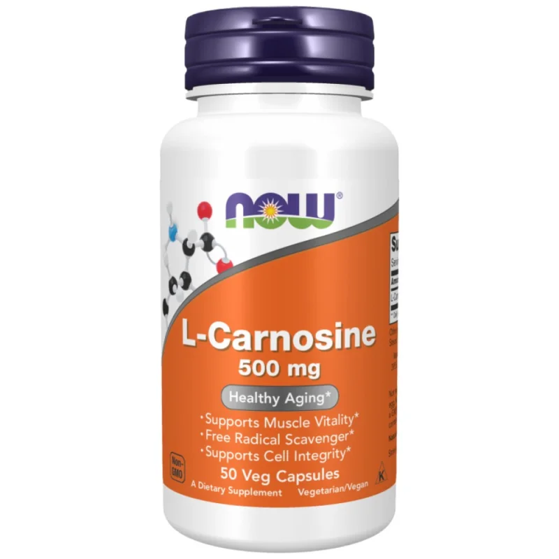 L-Carnosine 500 mg (50 дози) / 50 капсули