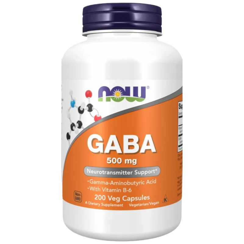GABA 500 mg + B6 (200 дози) / 200 капсули