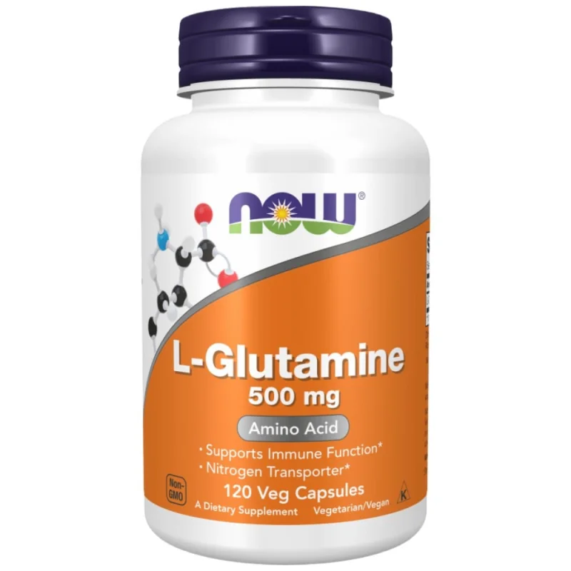L-Glutamine 500 mg (120 дози) / 120 капсули