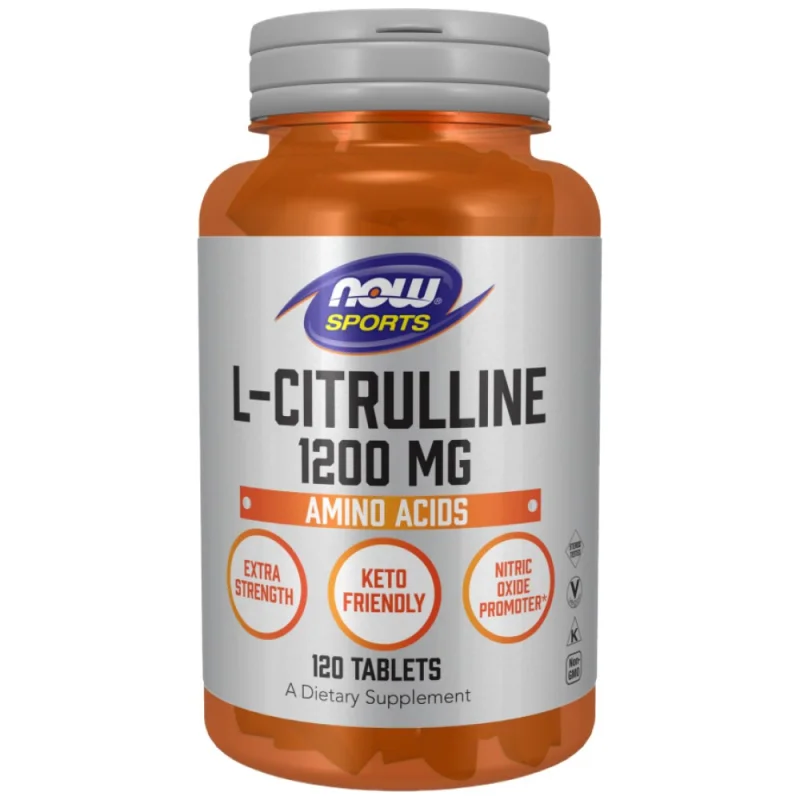 L-Citrulline 1200 mg | Extra Strength (120 дози) / 120 Таблетки