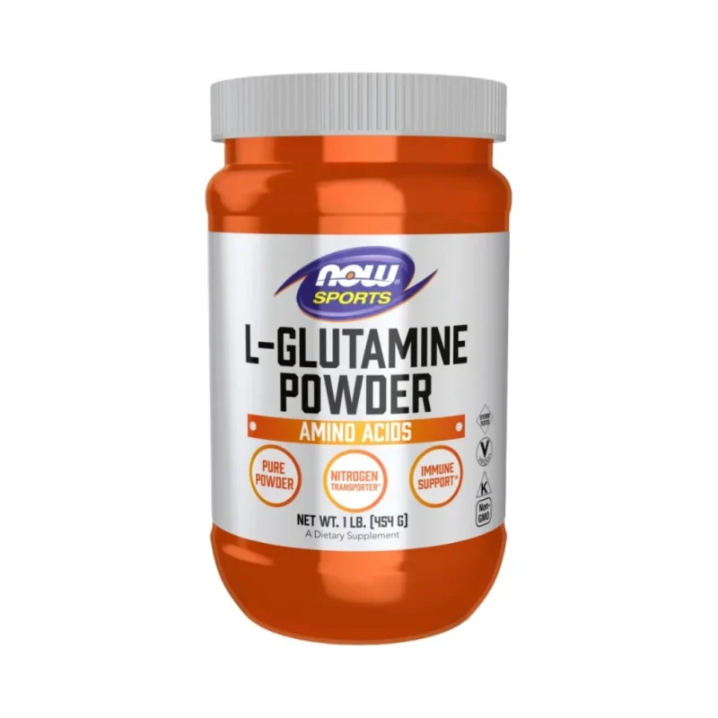 L-Glutamine Powder (91 дози) / 454 грама - NOW