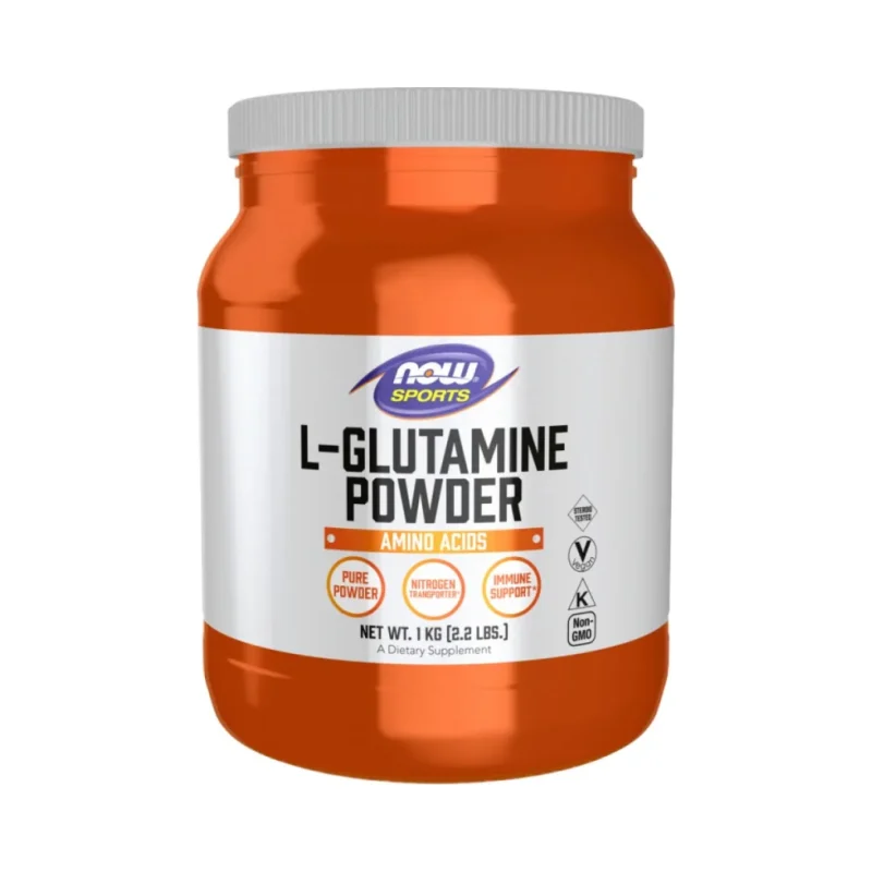 L-Glutamine Powder (200 дози) / 1000 грама - NOW
