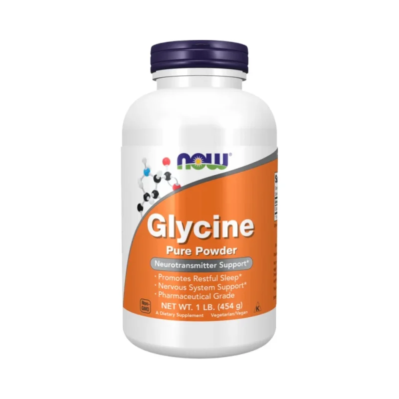 Glycine Powder (151 дози) / 454 грама - NOW