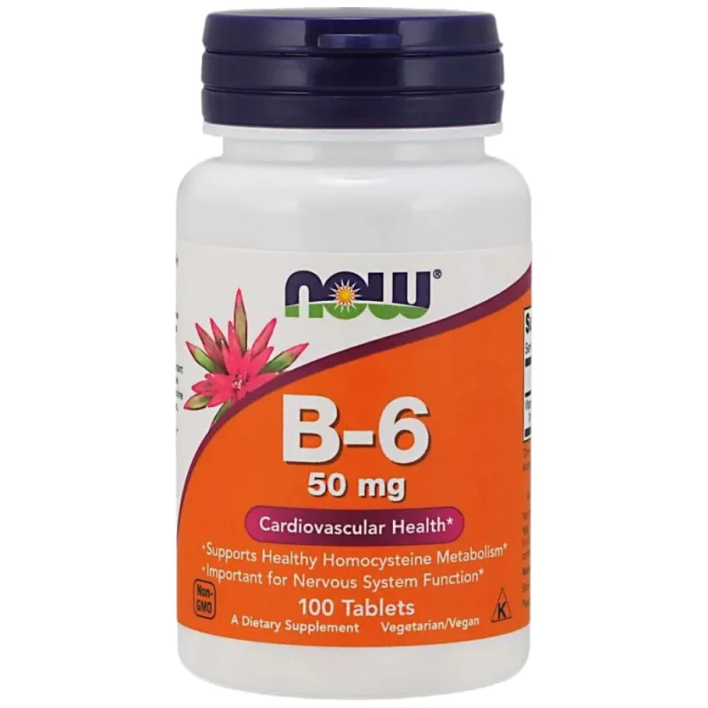 Vitamin B-6 / Pyridoxine 50 mg / 100 Таблетки
