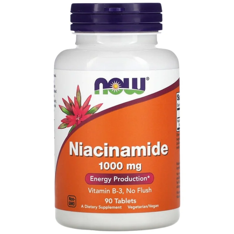 Niacinamide 1000 mg (180 дози) / 90 Таблетки