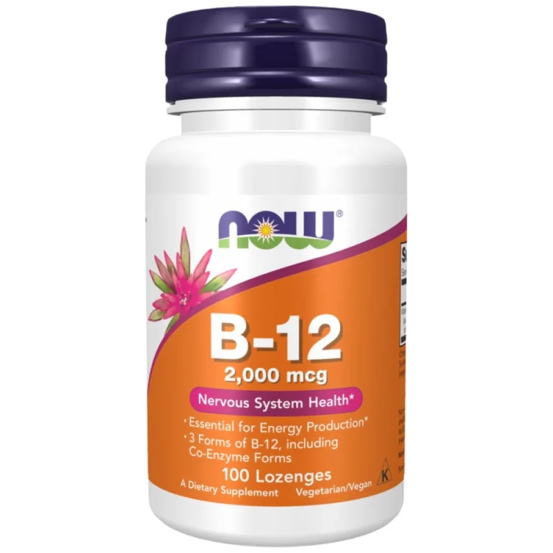 Vitamin B-12 Instant Energy 2000 mcg / 100 Подезични таблетки