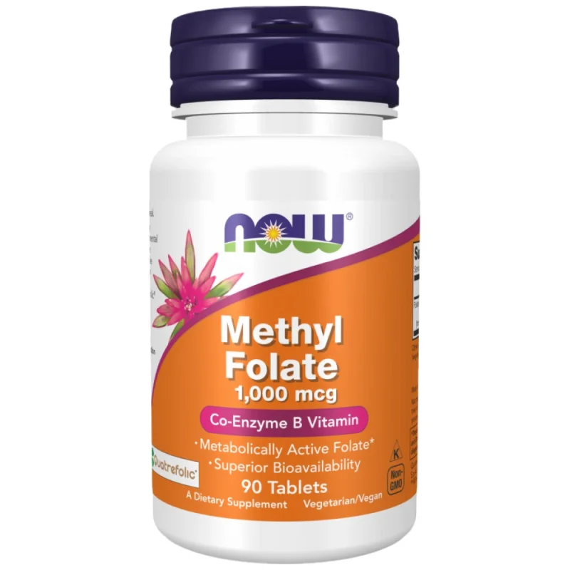 Methyl Folate 1000 mcg (90 дози) / 90 Таблетки