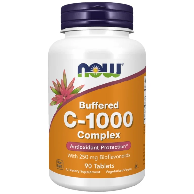 Vitamin C-1000 Complex - Buffered with 250 mg Bioflavonoids (90 дози) / 90 Таблетки