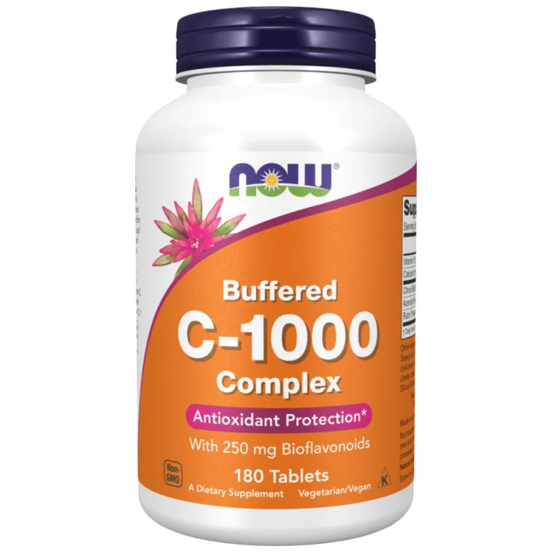 Vitamin C-1000 Complex - Buffered with 250 mg Bioflavonoids (180 дози) / 180 Таблетки
