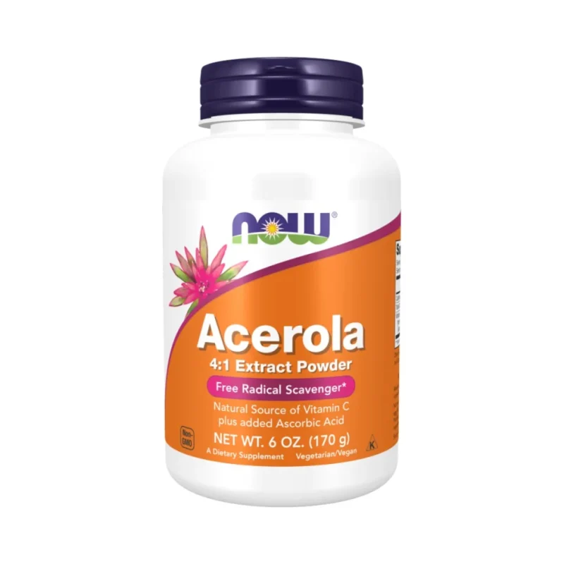 Acerola 4:1 Extract Powder / 170 грама - NOW