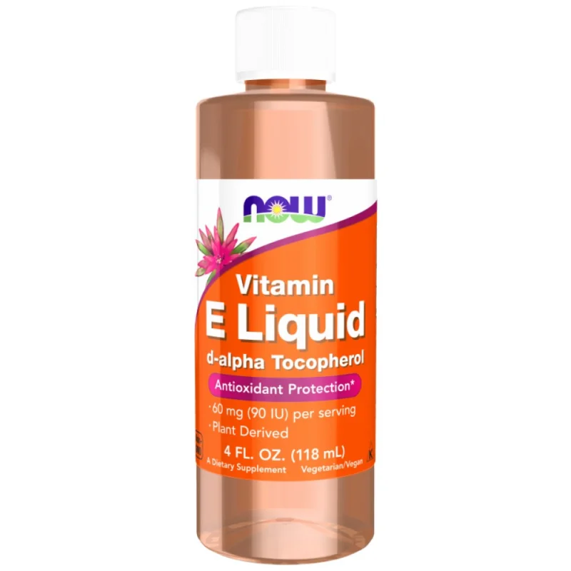 Natural Vitamin E Liquid | d-alpha Tocopherol (590 дози) / 118 мл