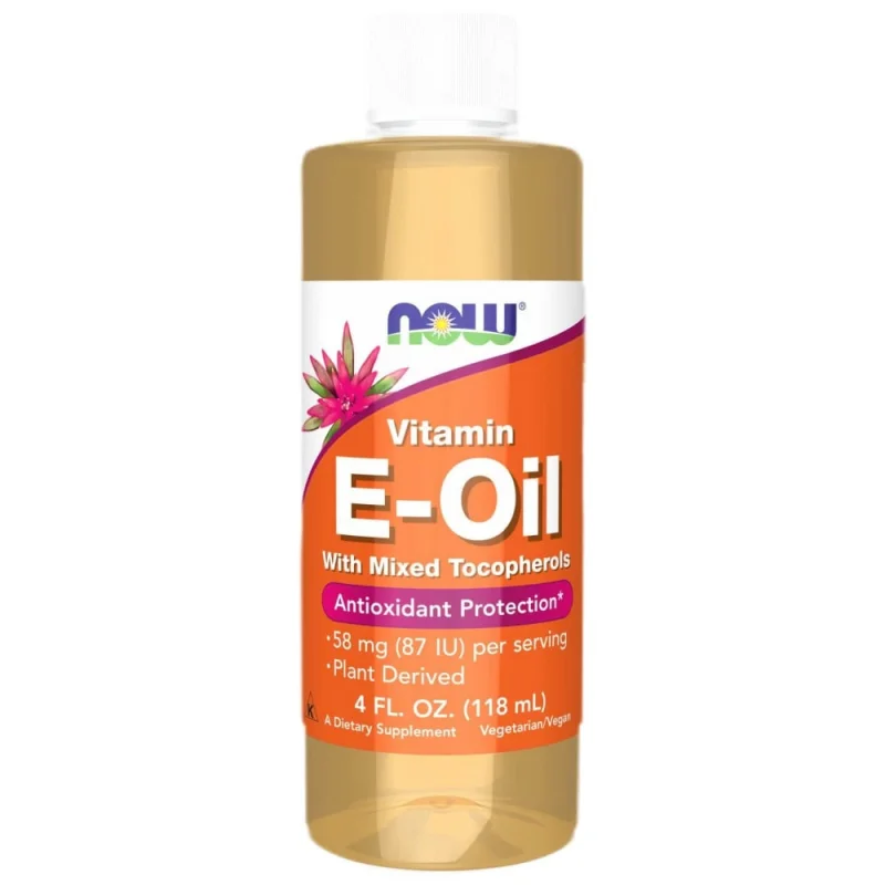 Vitamin E-Oil Liquid | Mixed Tocopherols (96 дози) / 118 мл