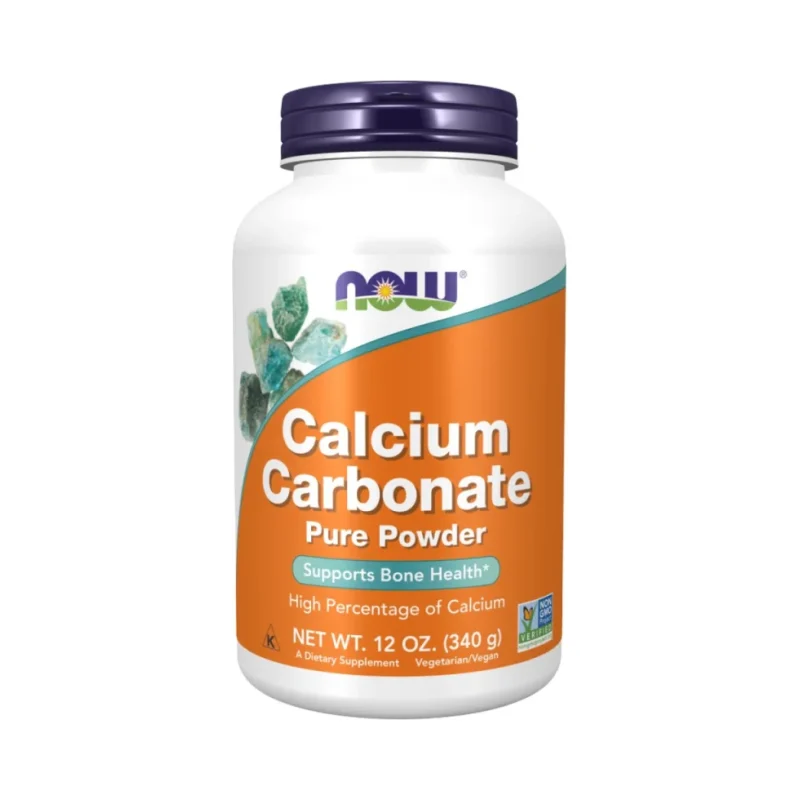 Calcium Carbonate Powder (200 дози) / 340 грама - NOW