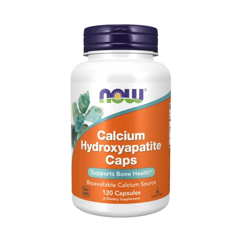 Calcium Hydroxyapatite (60 дози) / 120 капсули - NOW