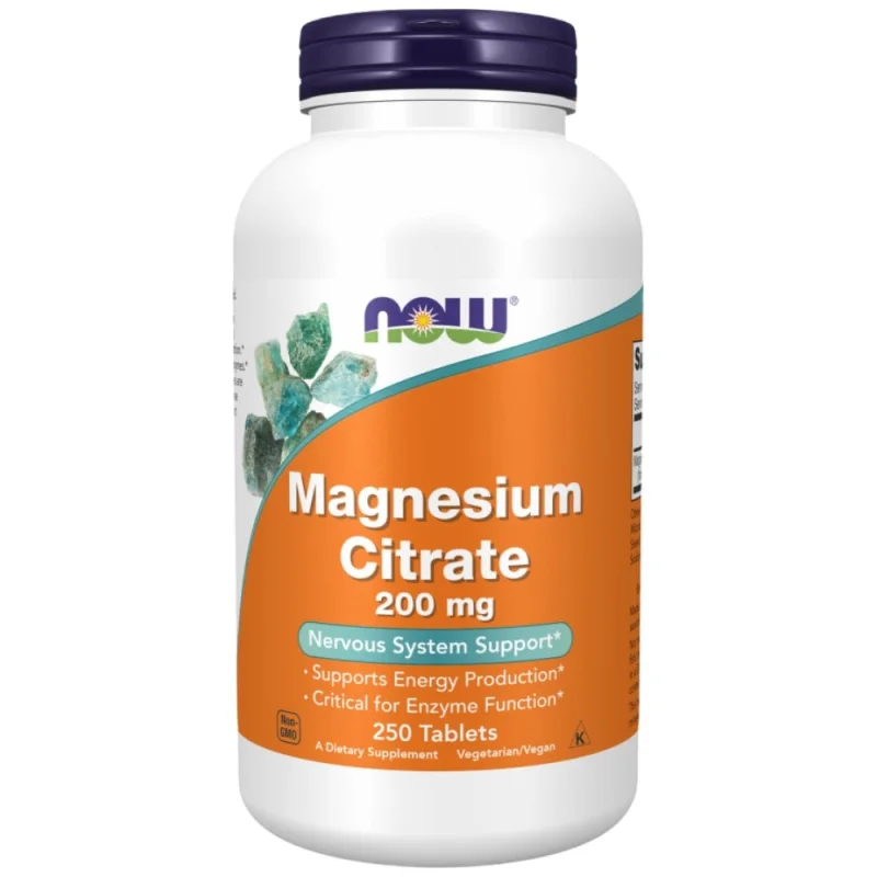 Magnesium Citrate 200 mg / 250 Таблетки