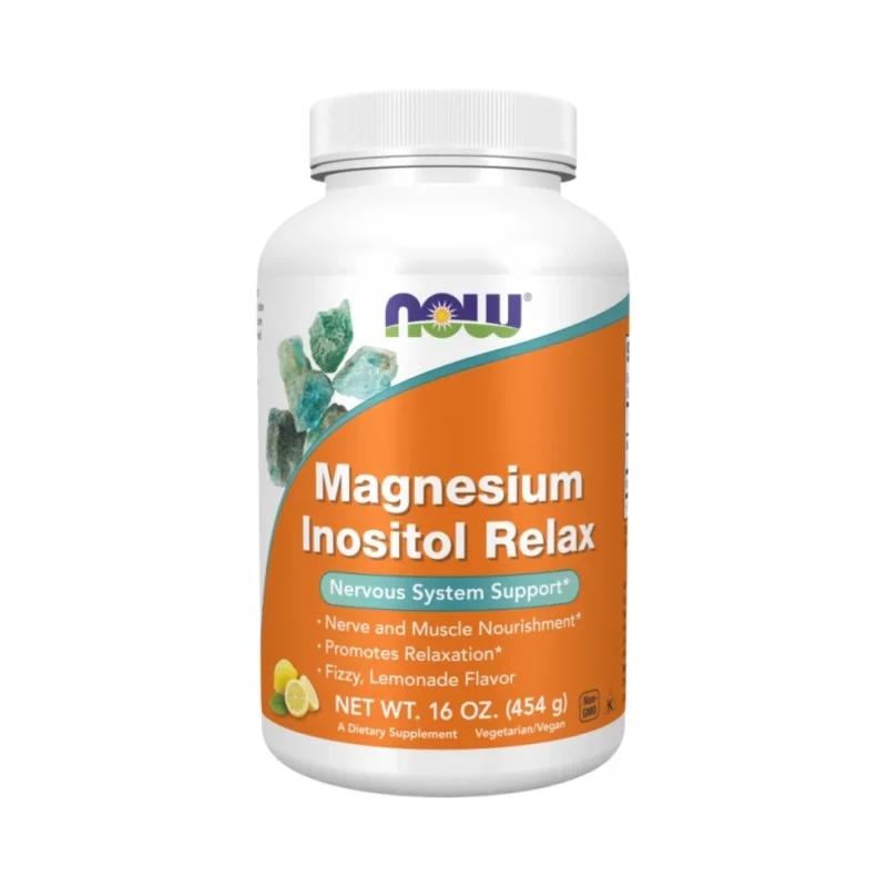 Magnesium Inositol Relax Powder (76 дози) / 454 грама - NOW