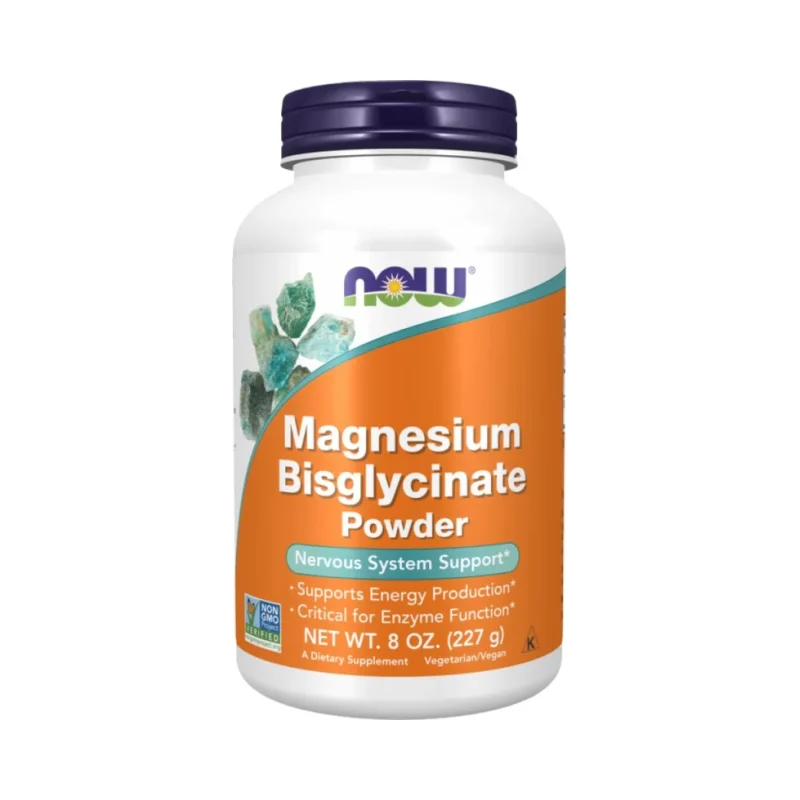 Magnesium Bisglycinate Powder (91 дози) / 227 грама - NOW