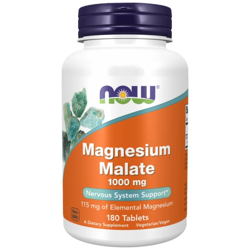 Magnesium Malate 1000 mg (180 дози) / 180 Таблетки
