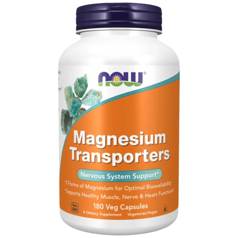 Magnesium Transporters | 5 forms Magnesium Matrix (180 дози) / 180 капсули
