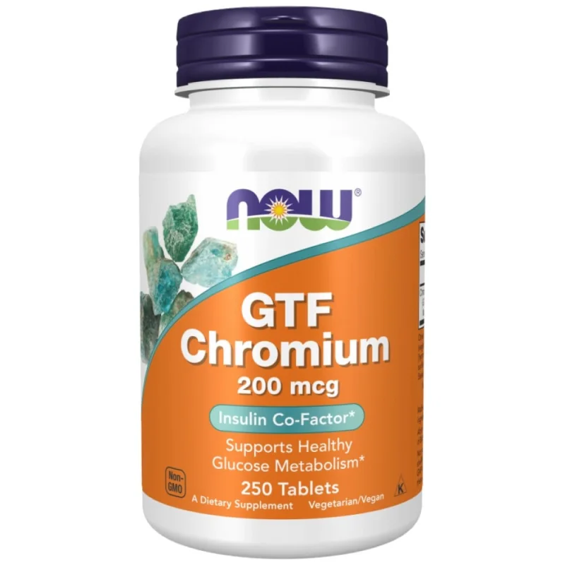 GTF Chromium 200 mcg (250 дози) / 250 Таблетки