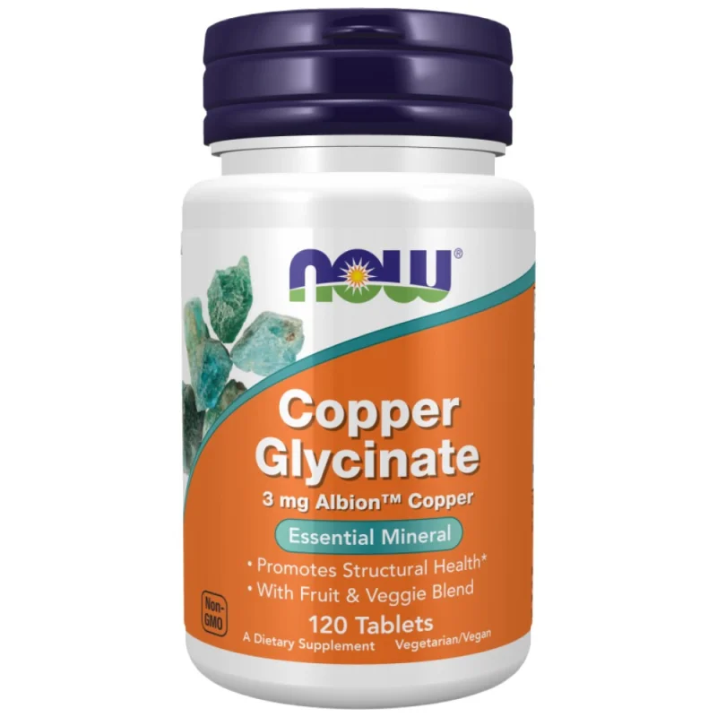 Copper Glycinate 3 mg | Albion™ Copper Bisglycinate (120 дози) / 120 Таблетки