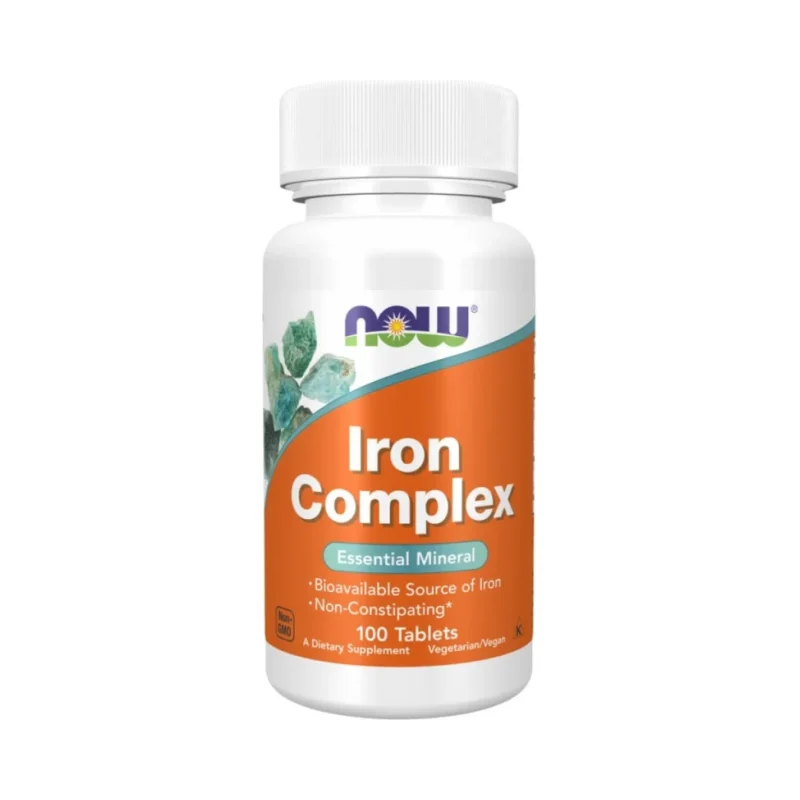 Iron Complex / 100 Таблетки - NOW