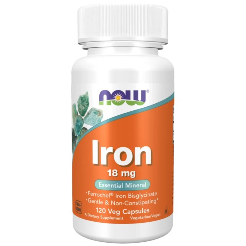 Iron 18 mg Ferrochel (120 дози) / 120 капсули