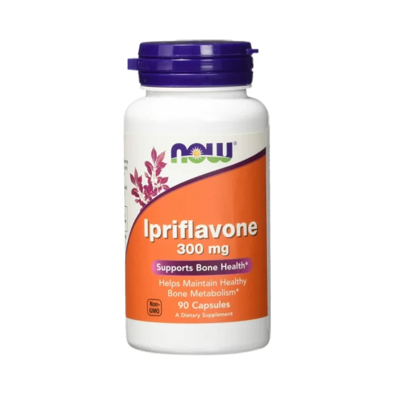 Ipriflavone 300 mg (45 дози) / 90 капсули - NOW