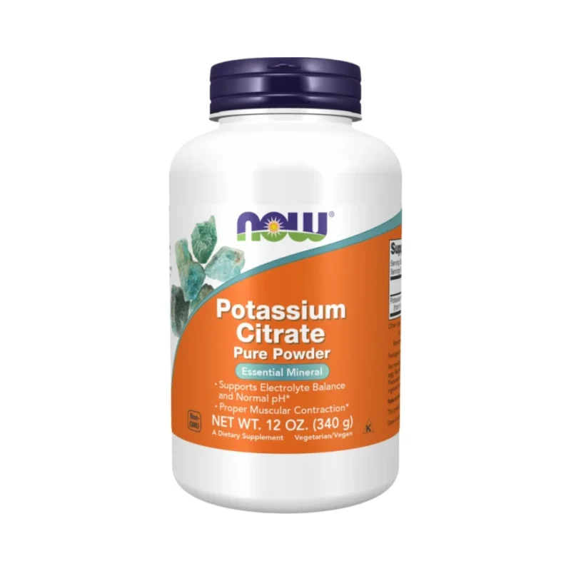 Potassium Citrate Powder (243 дози) / 340 грама - NOW