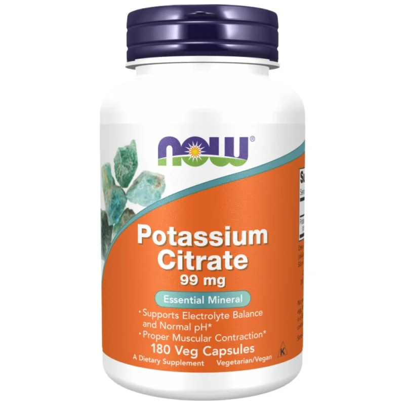 Potassium Citrate 99 mg (30 дози) / 180 капсули