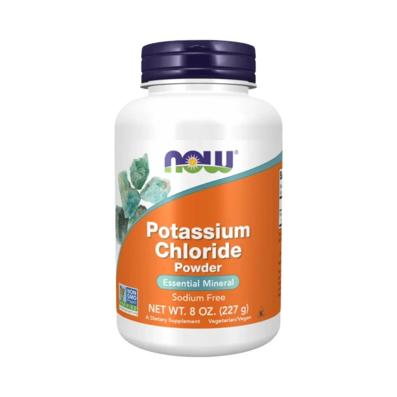 Potassium Chloride Powder (324 дози) / 227 грама - NOW