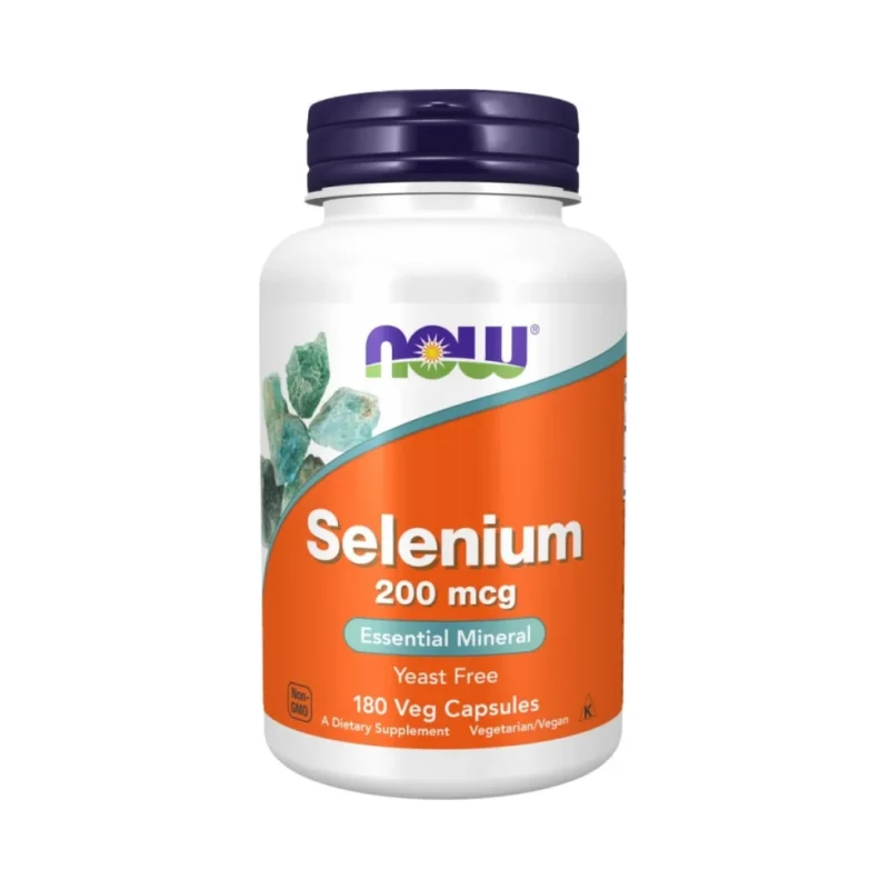 Selenium 200 mcg (180 дози) / 180 капсули - NOW
