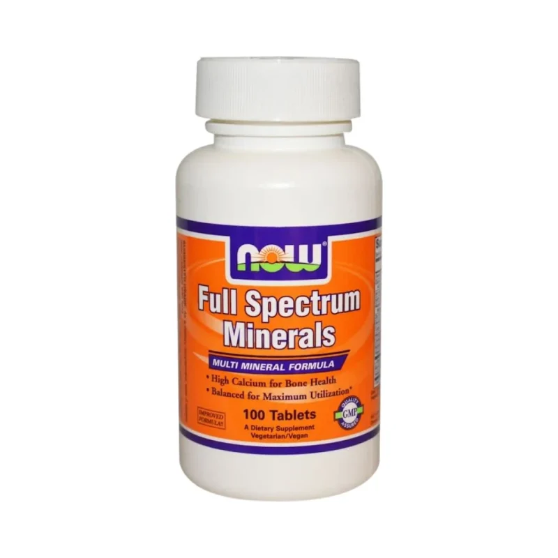 Full Spectrum Minerals / 100 Таблетки - NOW