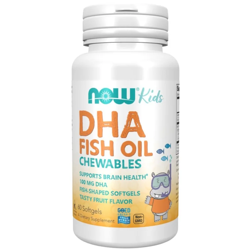DHA 100 mg Kid's Chewable (30 дози) / 60 дъвчащи дражета