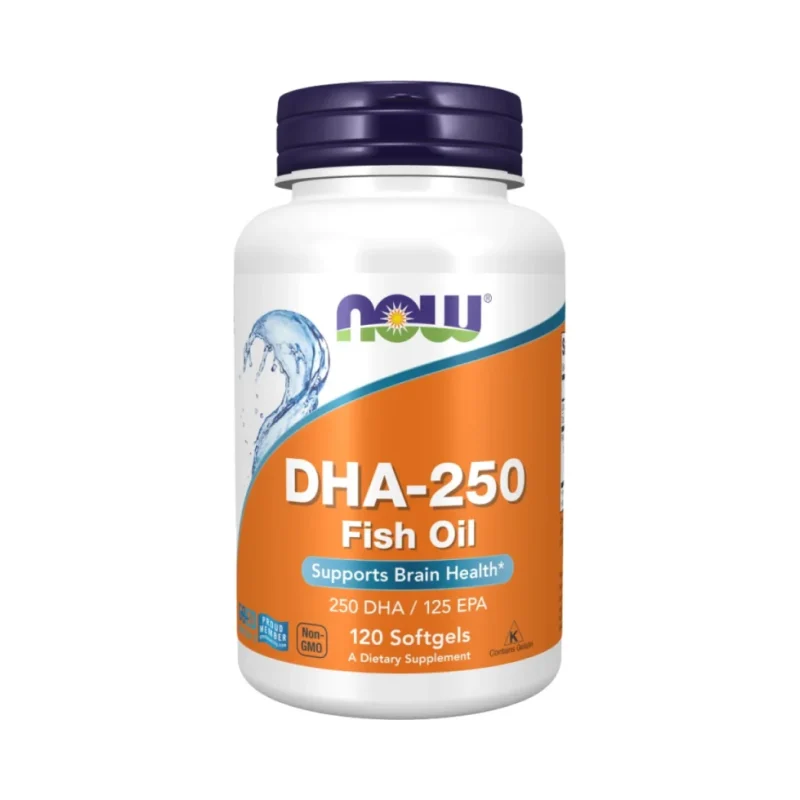 DHA - 250 (60 дози) / 120 Гел капсули - NOW