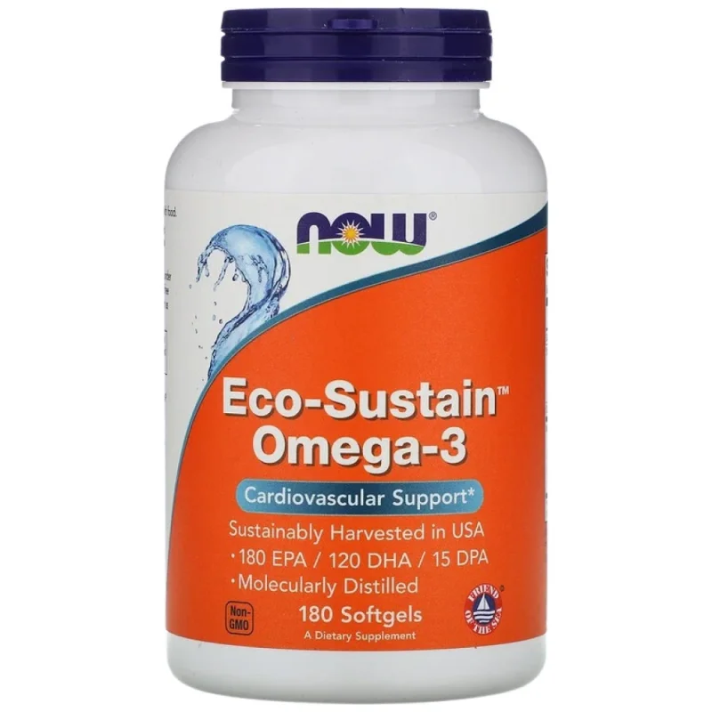 Eco - Sustain Omega 3 (90 дози) / 180 Гел капсули
