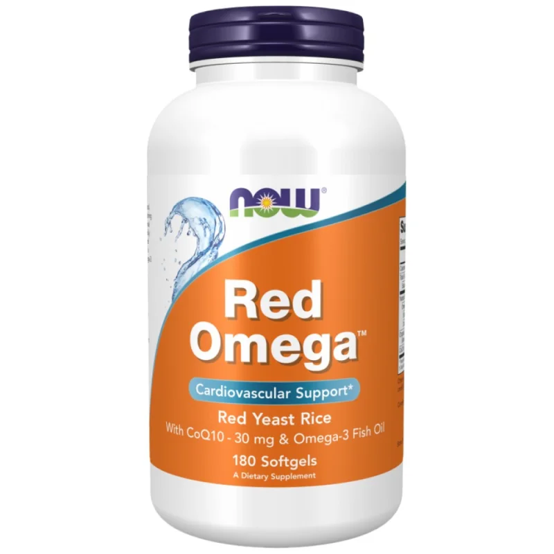 Red Omega™ | Red Yeast Rice (90 дози) / 180 Гел капсули