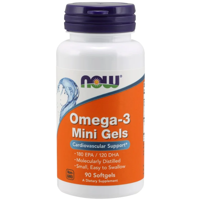 Omega-3 Mini Gels (45 дози) / 90 Гел капсули