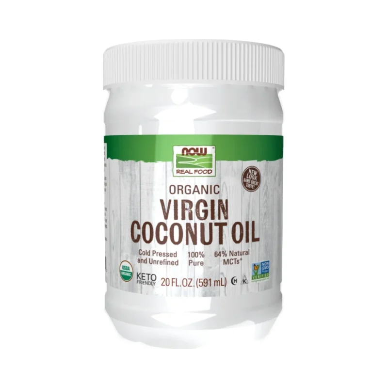 Coconut Oil Organic Virgin / 591 грама - NOW