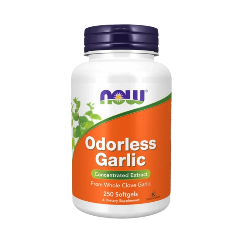 Odorless Garlic (125 дози) / 250 Гел капсули - NOW
