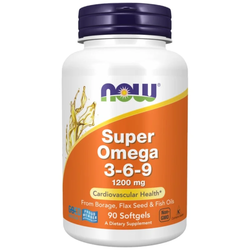Super Omega 3-6-9 1200 mg (45 дози) / 90 Гел капсули