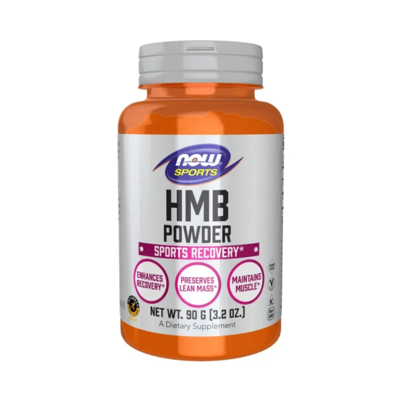 HMB Powder (90 дози) / 90 грама - NOW