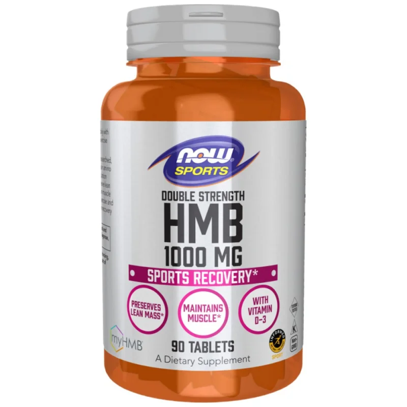 HMB 1000 mg | Double Strength (90 дози) / 90 Таблетки