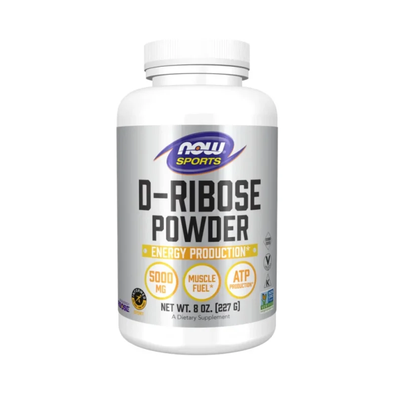 D-Ribose Powder (45 дози) / 227 грама - NOW