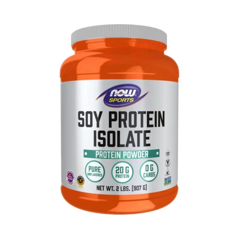 Soy Protein Isolate | Unflavored (38 дози) / 907 грама - NOW